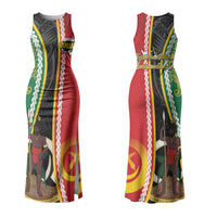 Ni-Vanuatu Indipendens Dei Celebretem Family Matching Tank Maxi Dress and Hawaiian Shirt Yumi Yumi Yumi