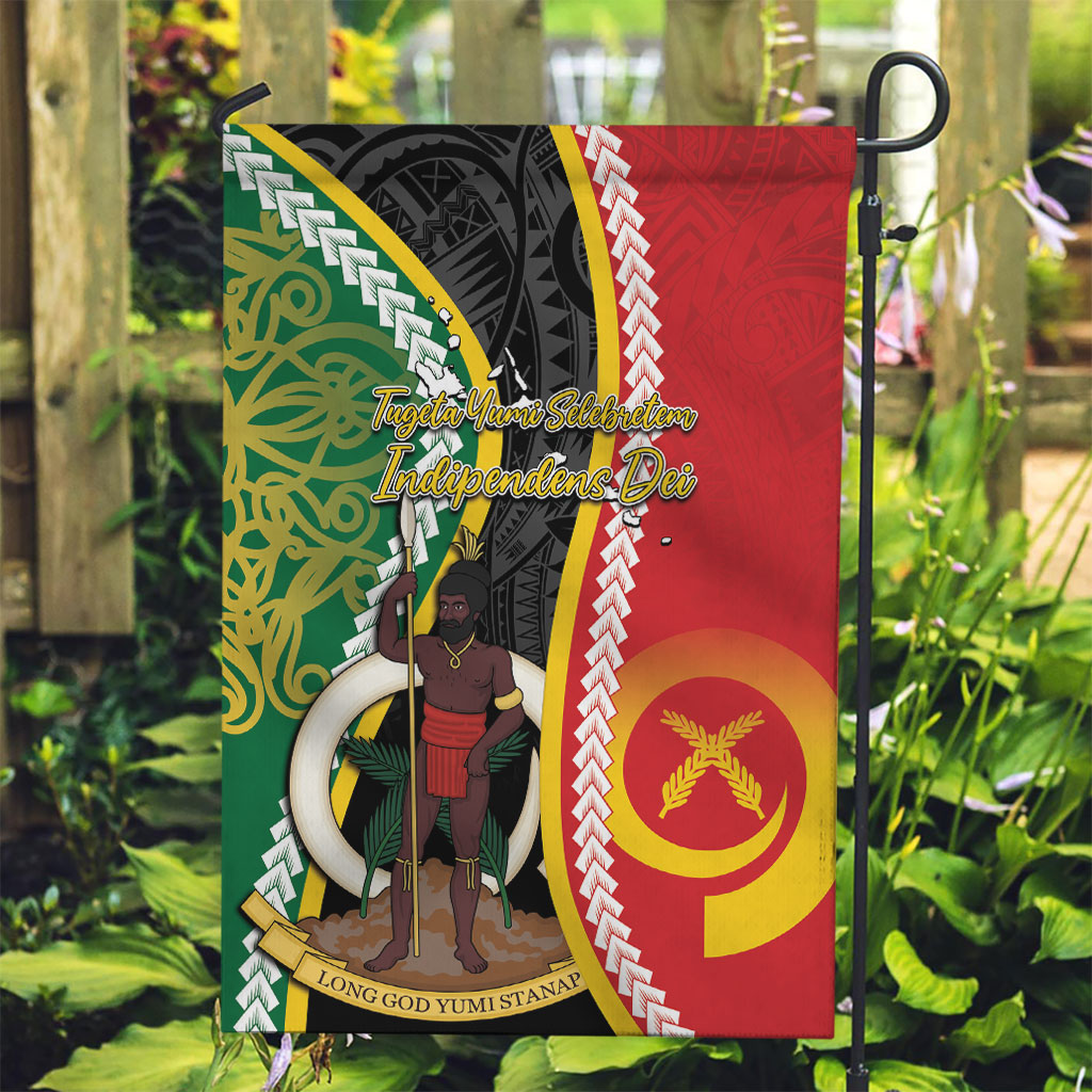 Ni-Vanuatu Indipendens Dei Celebretem Garden Flag Yumi Yumi Yumi