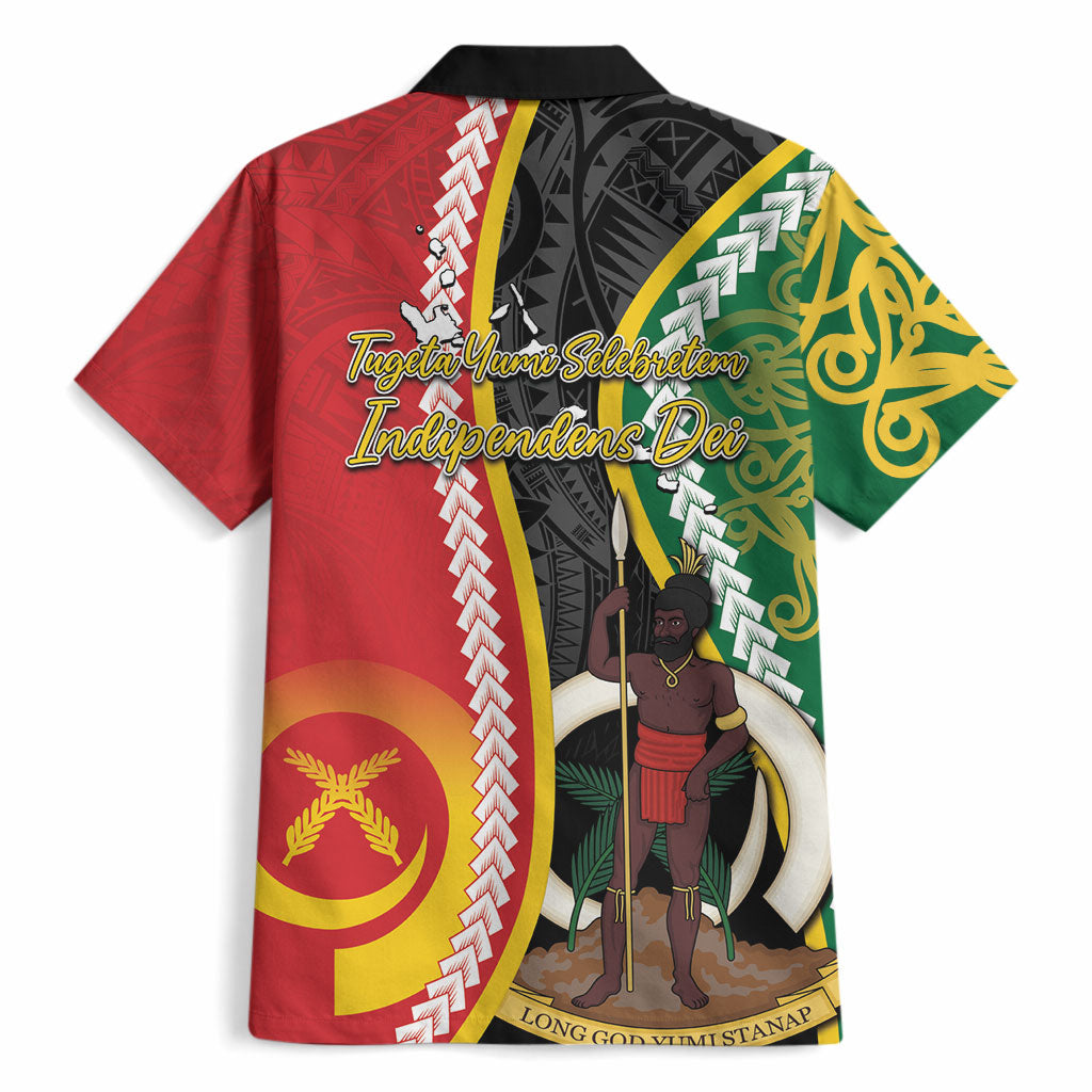 Ni-Vanuatu Indipendens Dei Celebretem Hawaiian Shirt Yumi Yumi Yumi