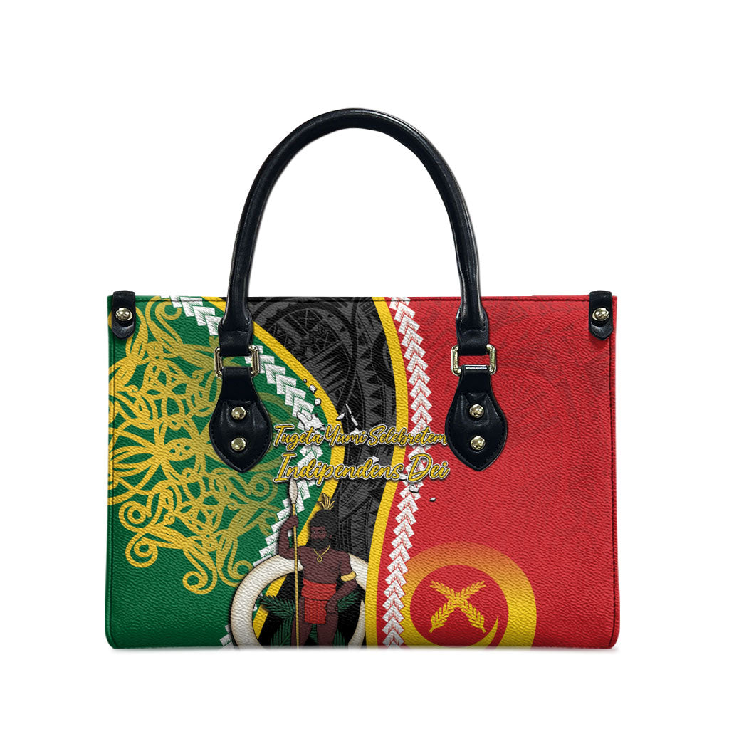 Ni-Vanuatu Indipendens Dei Celebretem Leather Bag Yumi Yumi Yumi