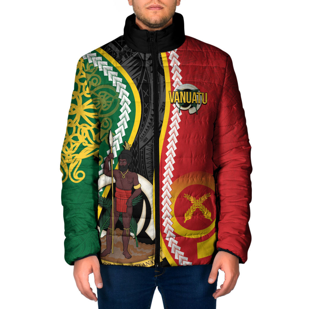 Ni-Vanuatu Indipendens Dei Celebretem Padded Jacket Yumi Yumi Yumi
