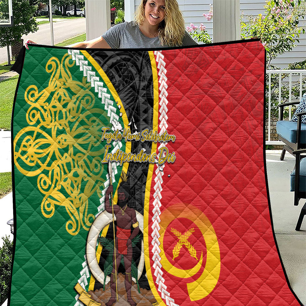 Ni-Vanuatu Indipendens Dei Celebretem Quilt Yumi Yumi Yumi LT7 Multicolor - Polynesian Pride