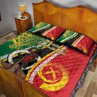 Ni-Vanuatu Indipendens Dei Celebretem Quilt Bed Set Yumi Yumi Yumi