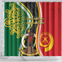 Ni-Vanuatu Indipendens Dei Celebretem Shower Curtain Yumi Yumi Yumi