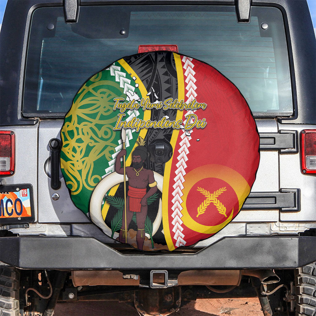Ni-Vanuatu Indipendens Dei Celebretem Spare Tire Cover Yumi Yumi Yumi