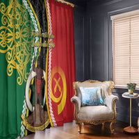 Ni-Vanuatu Indipendens Dei Celebretem Window Curtain Yumi Yumi Yumi