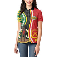 Ni-Vanuatu Indipendens Dei Celebretem Women Polo Shirt Yumi Yumi Yumi