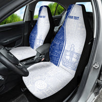 Personalised Queen Victoria School Car Seat Cover QVS Old Boys LT7 - Polynesian Pride