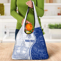 Personalised Queen Victoria School Grocery Bag QVS Old Boys LT7 - Polynesian Pride