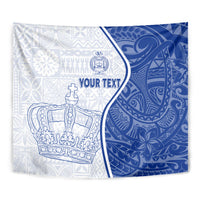 Personalised Queen Victoria School Tapestry QVS Old Boys LT7 - Polynesian Pride