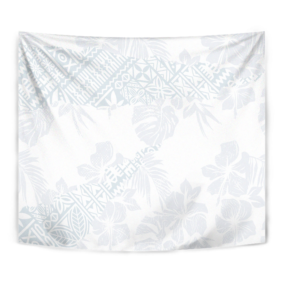 Samoa White Sunday Tapestry Hibiscus Special LT7 - Polynesian Pride