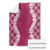 Hawaii Aloha Plumeria Lei Fuschia Palaka Blanket - Polynesian Pride