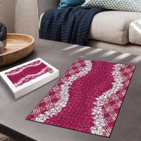 Hawaii Aloha Plumeria Lei Fuschia Palaka Puzzle - Polynesian Pride