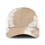 Hawaii Aloha Plumeria Lei Beige Palaka Mesh Trucker Cap - Polynesian Pride