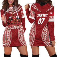 Personalized Mate Maa Tonga Rugby Hoodie Dress Ofa Atu Tonga LT7 - Polynesian Pride