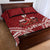 Personalized Mate Maa Tonga Rugby Quilt Bed Set Ofa Atu Tonga