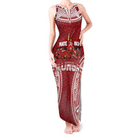 Personalized Mate Maa Tonga Rugby Tank Maxi Dress Ofa Atu Tonga