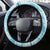 Hawaii Plumeria Steering Wheel Cover Hau'oli la Makuahine Turquoise LT7 - Polynesian Pride