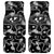 Hawaii Plumeria Car Mats Hau'oli la Makuahine Monochrome LT7 - Polynesian Pride