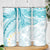 Polynesia Humpback Whale Skinny Tumbler Tropical Plumeria Turquoise