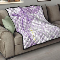 Polynesia Humpback Whale Quilt Tropical Plumeria Lavender LT7 - Polynesian Pride