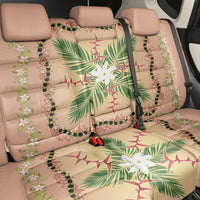 Hawaii Quilt Inspired Collection Aloha Flowers Back Car Seat Cover Maile - Kukui Nut Lei