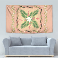 Hawaii Quilt Inspired Collection Aloha Flowers Tapestry Maile - Kukui Nut Lei