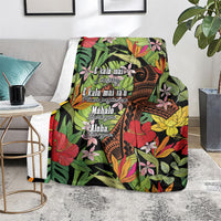 Mahalo Hawaii Ho'oponopono Pule Blanket Polynesian Pattern Cross LT7 - Polynesian Pride