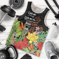 Mahalo Hawaii Ho'oponopono Pule Men Tank Top Polynesian Pattern Cross LT7 - Polynesian Pride