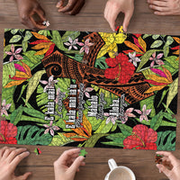 Mahalo Hawaii Ho'oponopono Pule Puzzle Polynesian Pattern Cross LT7 - Polynesian Pride