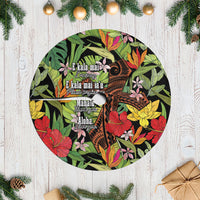 Mahalo Hawaii Ho'oponopono Pule Tree Skirt Polynesian Pattern Cross LT7 Casual Black - Polynesian Pride