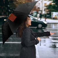 Hawaii Ka Pule a ka Haku Memorial Umbrella Flower Lei Cross - Black LT7 - Polynesian Pride