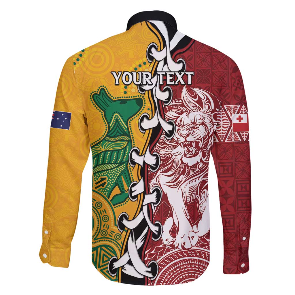 Mate Ma'a Tonga Vs Australia Rugby Personalized Family Matching Tank Maxi Dress and Hawaiian Shirt Special Mascots