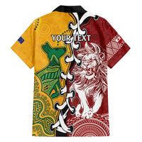 Mate Ma'a Tonga Vs Australia Rugby Personalized Hawaiian Shirt Special Mascots