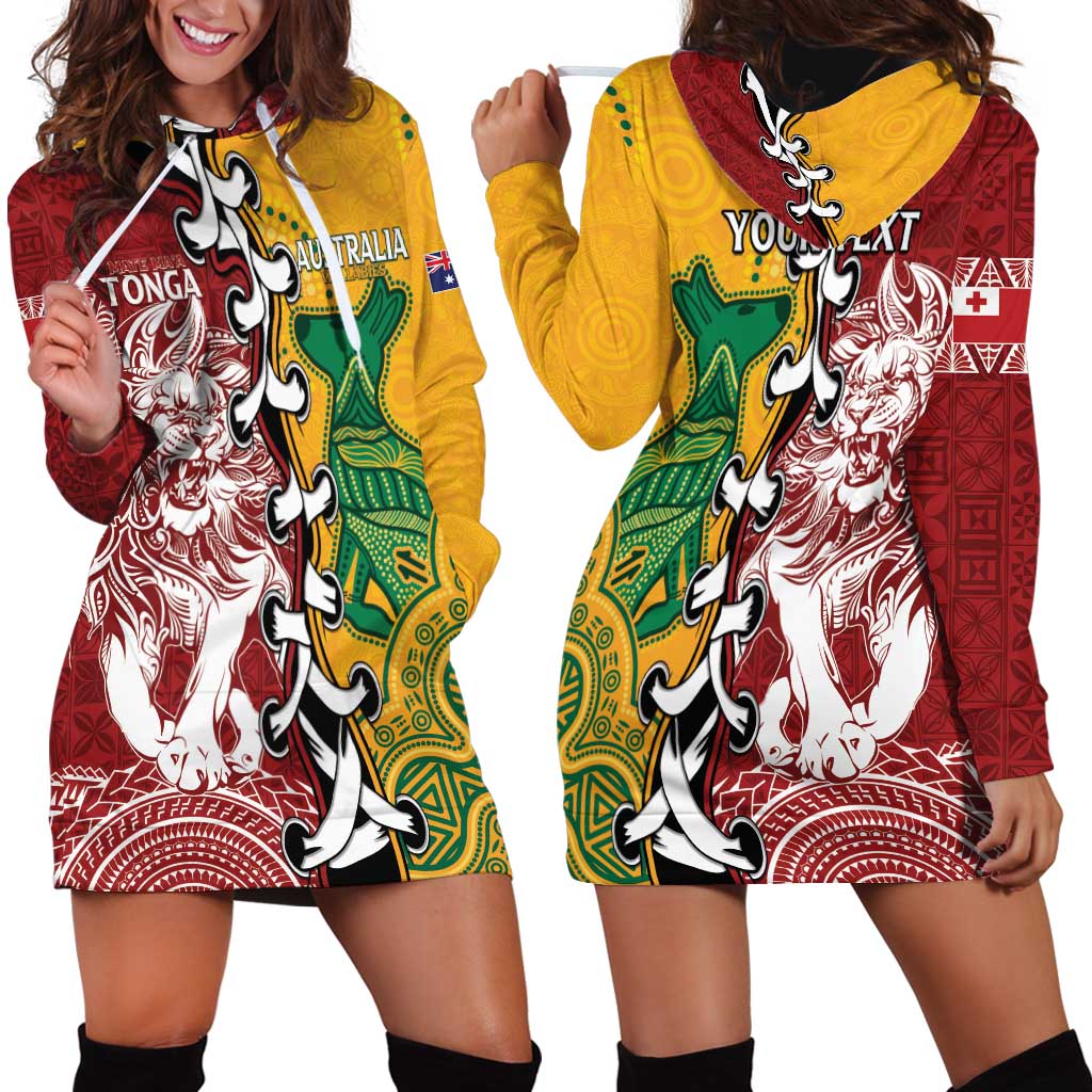 Mate Ma'a Tonga Vs Australia Rugby Personalized Hoodie Dress Special Mascots LT7 - Polynesian Pride