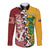 Mate Ma'a Tonga Vs Australia Rugby Personalized Long Sleeve Button Shirt Special Mascots