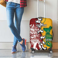 Mate Ma'a Tonga Vs Australia Rugby Personalized Luggage Cover Special Mascots LT7 - Polynesian Pride