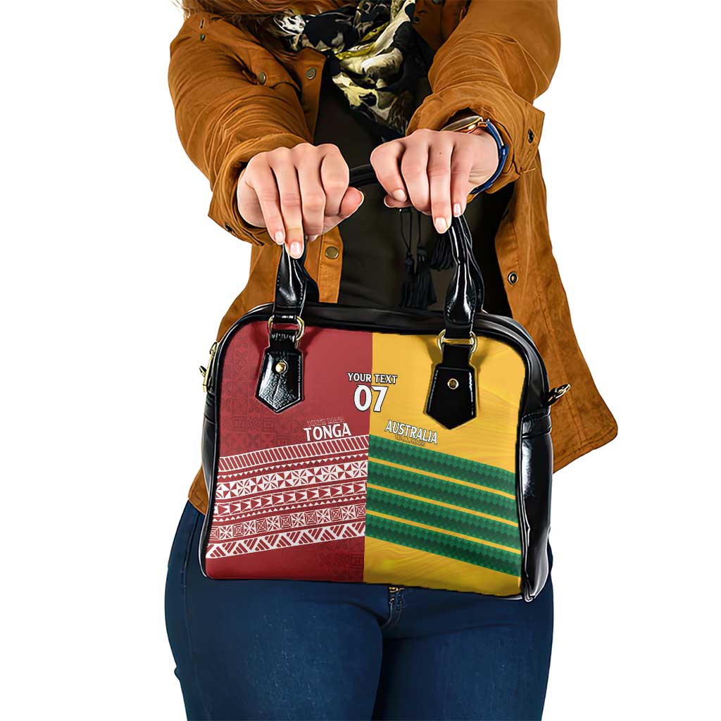 Australia - Tonga Rugby Custom Shoulder Handbag Minimalist Dynamic LT7 One Size Colorful - Polynesian Pride