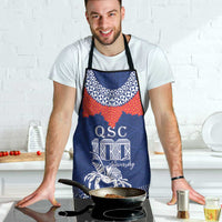 Queen Salote College 100 Years Anniversary Apron Tonga QSC Royal Blue - Polynesian Pride