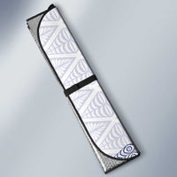 Queen Salote College 100 Years Anniversary Auto Sun Shade Tonga QSC White - Polynesian Pride