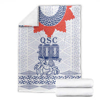 Queen Salote College 100 Years Anniversary Blanket Tonga QSC White - Polynesian Pride