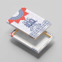 Queen Salote College 100 Years Anniversary Canvas Wall Art Tonga QSC White - Polynesian Pride