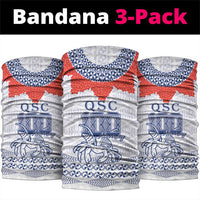 Queen Salote College 100 Years Anniversary Neck Gaiter Tonga QSC White - Polynesian Pride
