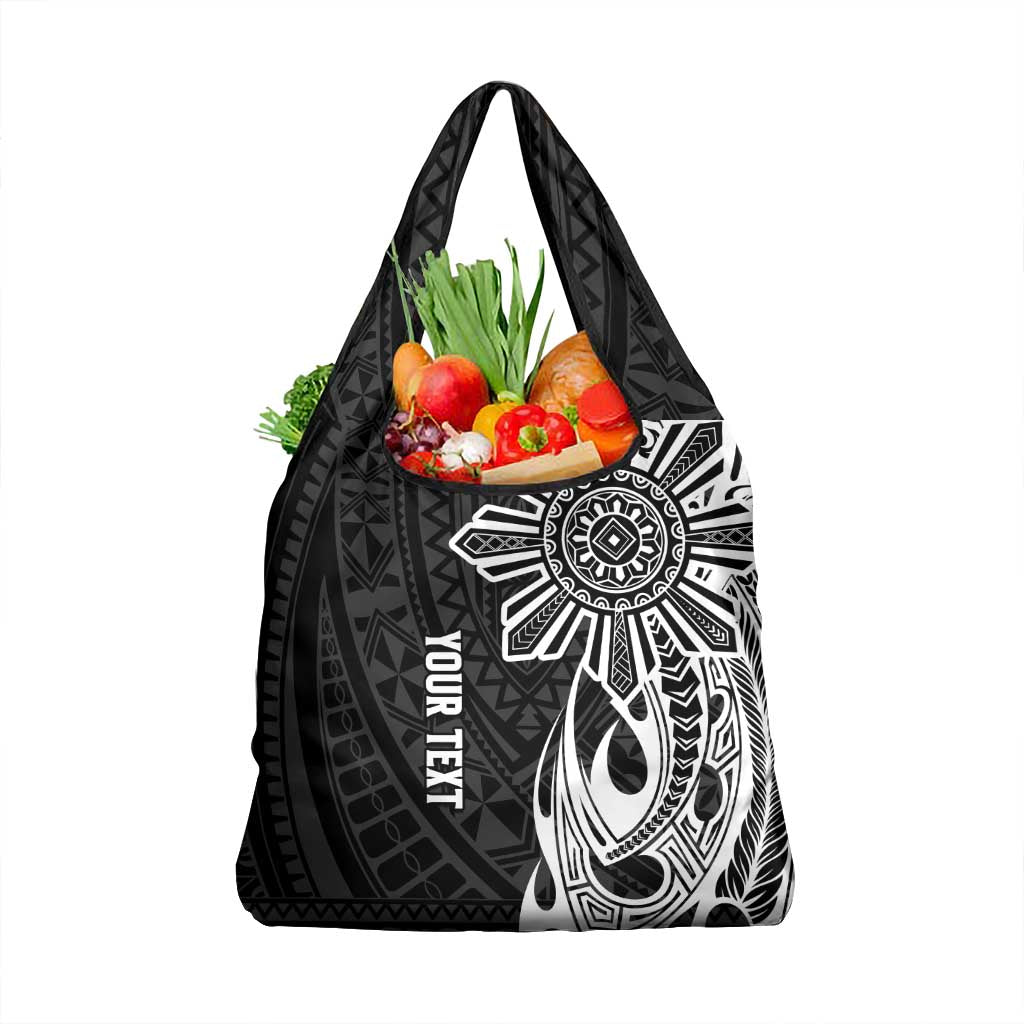 Personalised Philippines Grocery Bag Tribal Sun