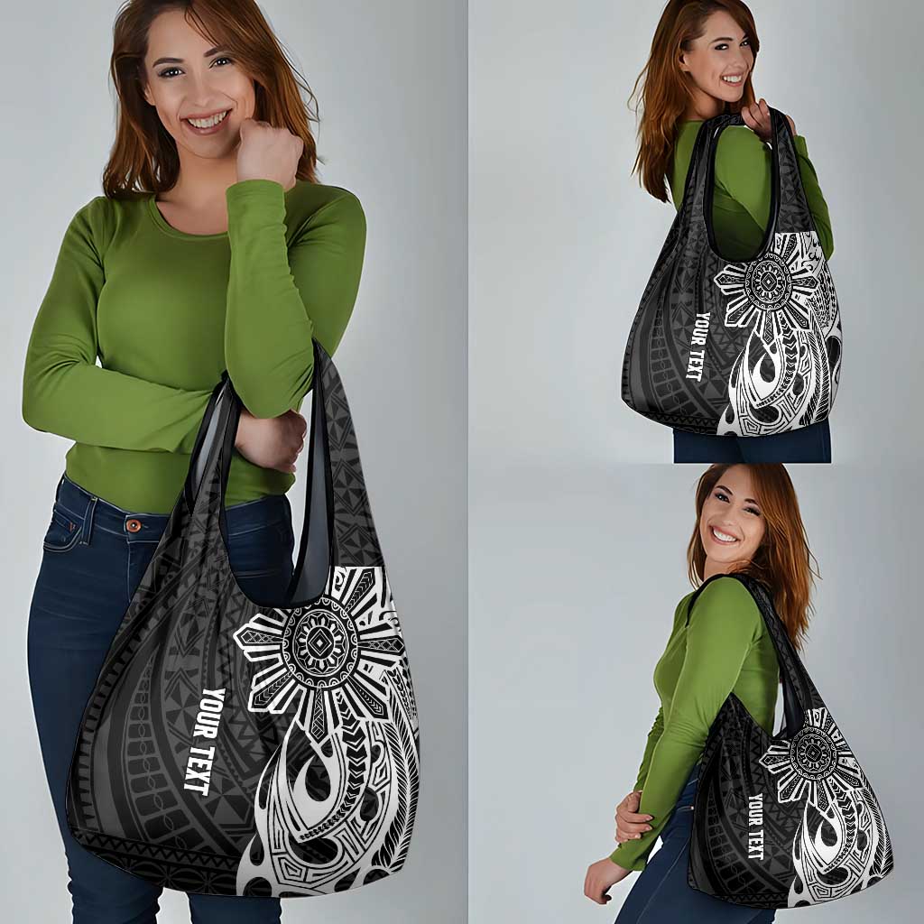 Personalised Philippines Grocery Bag Tribal Sun