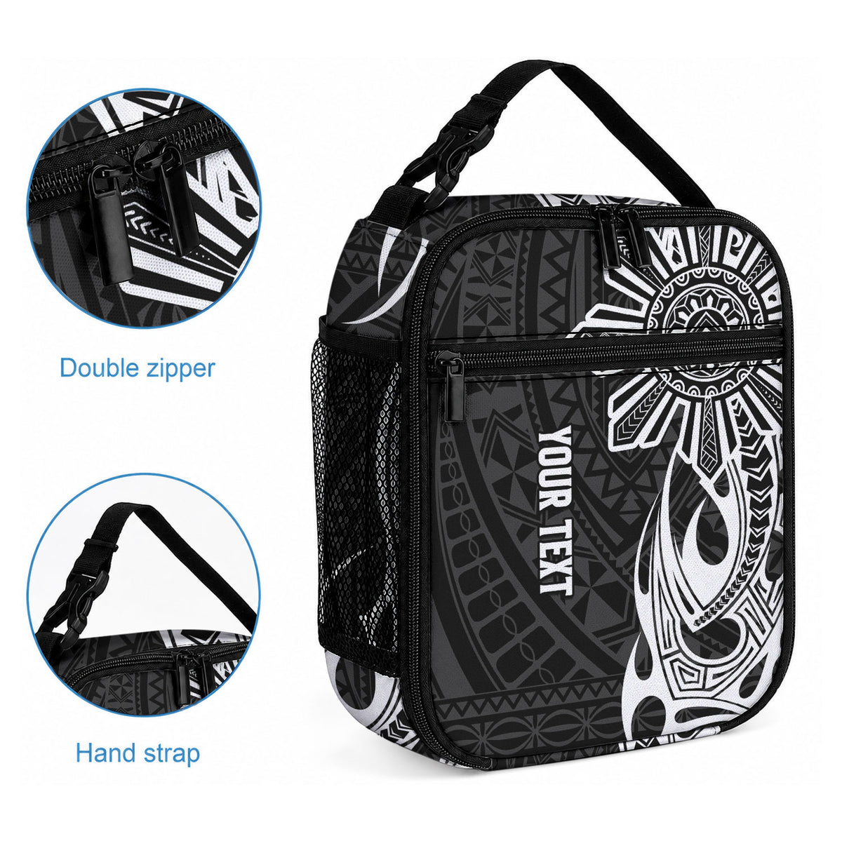 Personalised Philippines Lunch Bag Tribal Sun