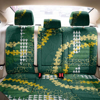 Hawaii Aloha Kakau Back Car Seat Cover Green Puakenikeni and Maile Lei Twist LT7 - Polynesian Pride