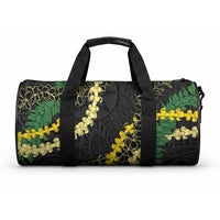 Hawaii Puakenikeni - Maile Lei Duffle Bag Obsidian Black