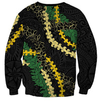 Hawaii Puakenikeni - Maile Lei Sweatshirt Obsidian Black