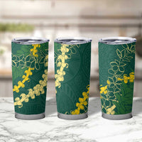 Hawaii Puakenikeni - Maile Lei Tumbler Cup Sage Green